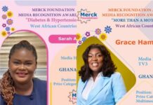 Media General’s Grace Hammoah Agyemang and Sarah Apenkroh honoured by Merck Foundation