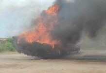 NPA boss justifies burning of boats used to smuggle fuel at Sekondi-Takoradi