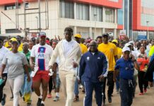 Tema Port Director leads campaign on staff wellness through Health Walk
