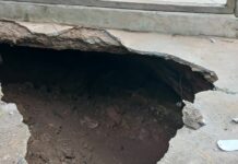 23-year-old man escapes death after concrete floor caves in at Tarkwa
