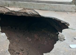 23-year-old man escapes death after concrete floor caves in at Tarkwa