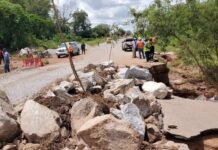 Ashanti Region: Work resumes on bridge that collapsed on Mampong-Eura road