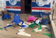 Wa Central NPP office vandalised by alleged party supporters over internal election dispute