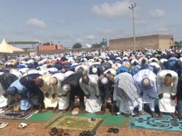 North East Regional Minister calls for unity and development during Eid-ul-Adha prayers