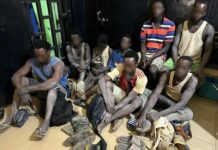 Eight arrested for galamsey activities in Amomaso Forest area