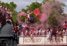 Six people stabbed after Arsenal victory parade