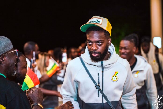 Black Stars arrival 1