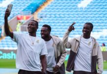Black Stars leave Wales for USA for World Cup