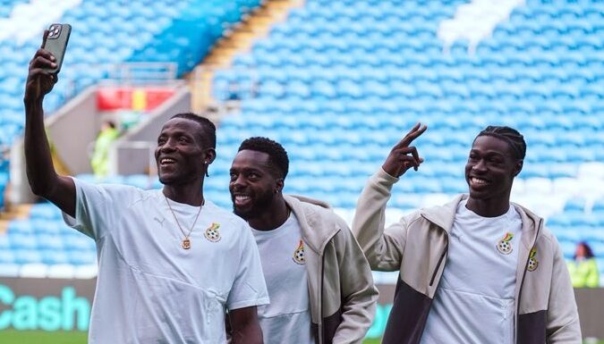 Black Stars leave Wales for USA for World Cup