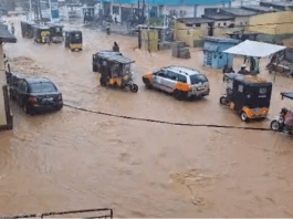 Rain induced mudslide kills toddler, injures two others in Cape Coast