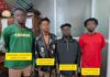 A/R: Four suspected drug peddlers arrested, firearm and narcotics seized