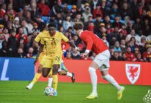 Koumas injury-time strike earns Wales 1-1 draw against Black Stars