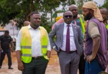 Ashanti Regional Minister inspects flood hotspots at KNUST