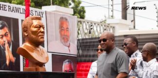 NDC renames HQ ‘JJ Rawlings House’ as Mahama reveals late President’s rejection of UDS, FPSO naming honours