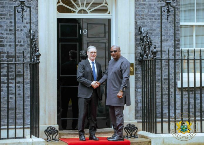 Mahama meets UK Prime Minister 3