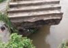 Heavy rains damage bridge at Nungua; Residents call for help
