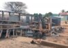 Ashanti Region: Fuel tanker driver burnt to death after vehicle overturned and caught fire