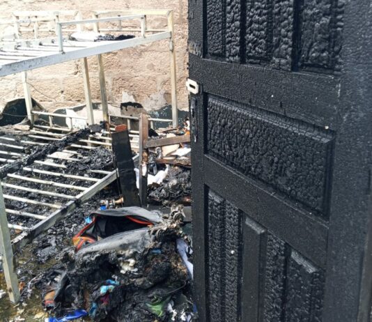 Western Region: Female Dormitory of Government Secretarial School in Sekondi destroyed by fire