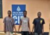 VR: Police arrest 3 immediate past students of Hohoe E.P SHS for destroying school property after ‘last paper’