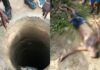 GNFS retrieves body of unconscious mason from well at Abura Dunkwa