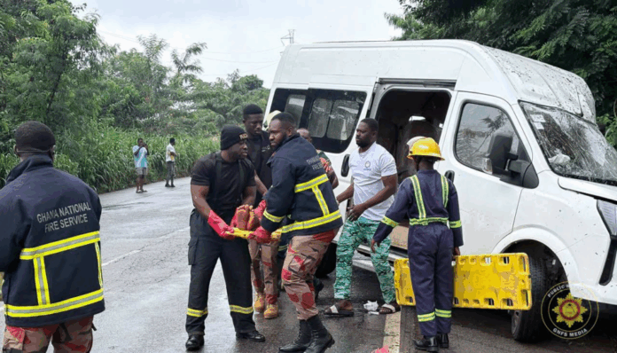 Accra Kumasi - accident
