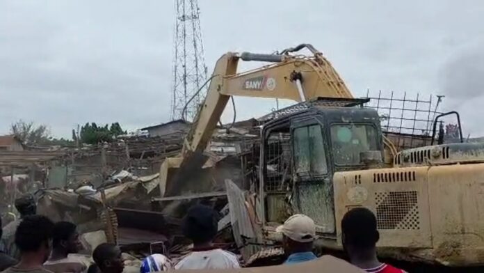 Asokore Mampong demolition 3