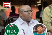 NDC suspends Awutu Senya East Constituency Chairman over petition by MP Phillis Naa Koryoo