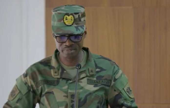 Brigadier General on floods