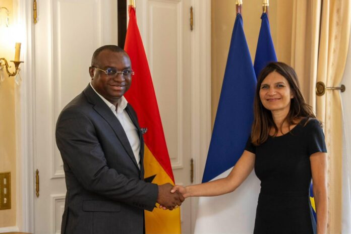 Brogya Genfi and French Amb