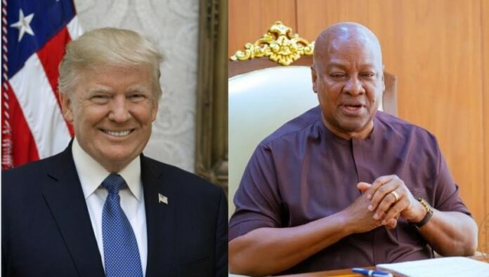 Mahama and Trump