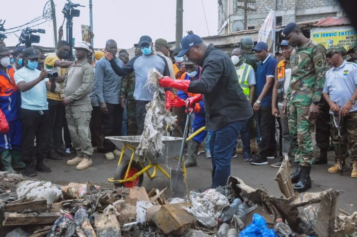 Mahama clean up