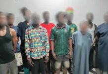 NACOC arrests 10 in anti-drug operation in Cape Coast