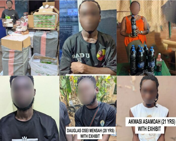 SOME OF THE 54 DRUG SUSPECTS