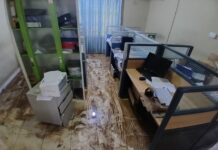 National Peace Council’s Headd Office flooded