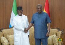 Photos: 1-day state visit by President of Sierra Leone and ECOWAS Chairman, Dr Julius Maada Bio