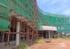 Work progresses on La General Hospital project despite reports of workers being laid off for lack of funds