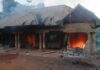 WNR: Police Post near Asempaneye Forest set ablaze by unknown persons