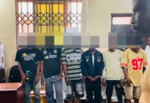 Police arrest 6 suspects for GHC300k robbery along Portor-Kintampo highway
