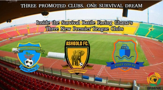 The survival battle facing Ghana’s three new Premier League clubs Premier League clubs
