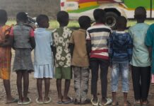 Volta Region: 45 suspected trafficked children, young persons rescued by BNI, National Security officials
