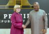 Archbishop of Canterbury Dame Sarah Mullally pays courtesy call on President Mahama