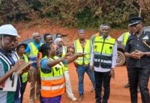 Western North Regional Minister inspects ‘Big Push’ road projects