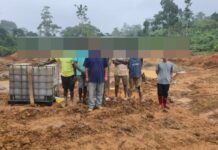 NAIMOS taskforce arrests 8 suspected illegal miners in Western North Region