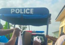 GNFS recovers body of man from flooded drain at Kpando