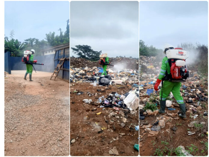 Ahafo disinfection