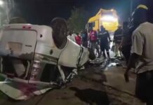 Assin Fosu: Two dead, five in critical condition after head-on collision between Metro Mass and Toyota Scienta buses