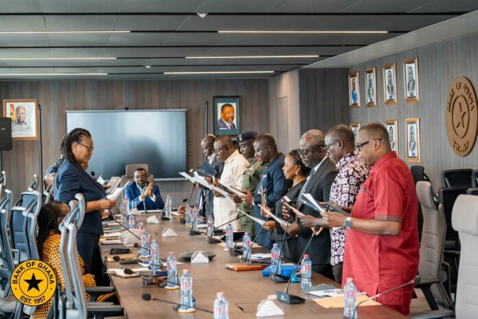 Bank of Ghana swearing