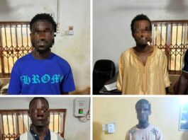 Four suspects arrested over gold robbery in Wassa Akropong