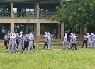 138 female students displaced as fire guts Islamic SHS dormitory in Wa