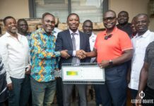 Bantama MP distributes 400 streetlights to improve security in the Constituency